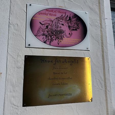 Musik Und Theater Gasthof Roessle - Rooms For Angels Burladingen Exterior photo